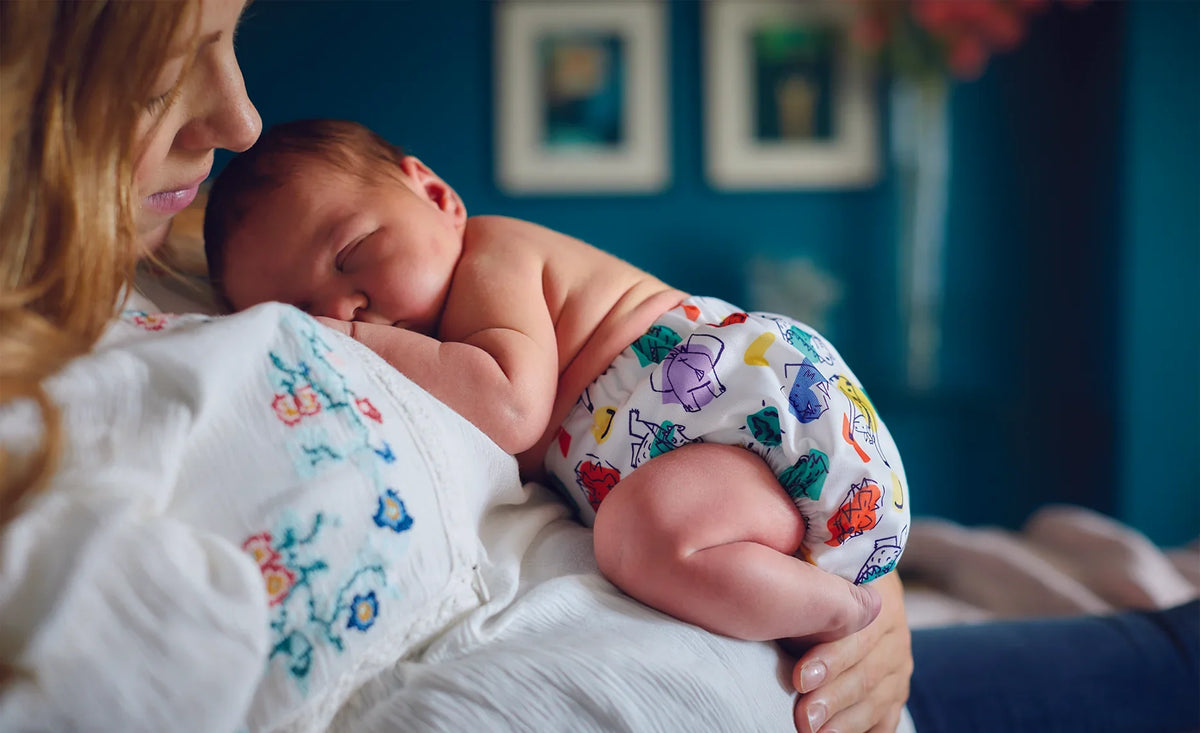 mother and her baby