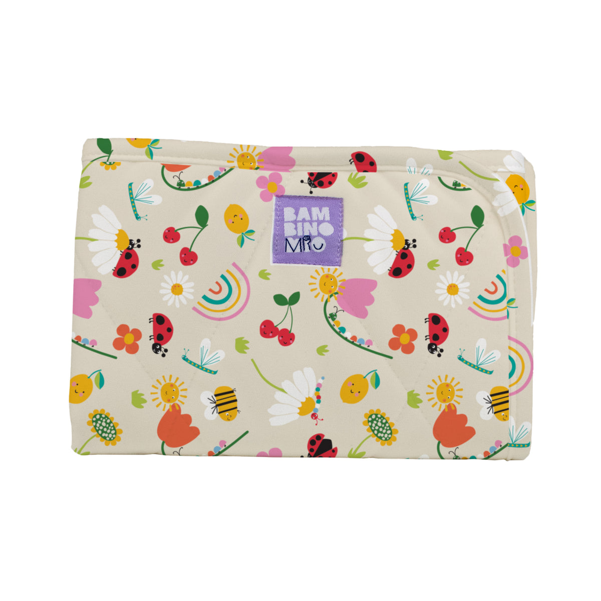 On-The-Move Baby Changing Mat in Sunshine Friends - Bambino Mio (EU)