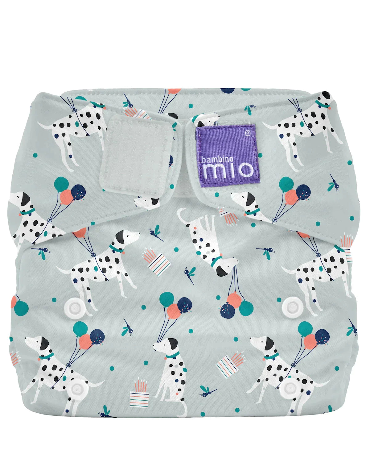The Miosolo Classic Reusable Diaper in Giraffe Jamboree - Bambino Mio (EU)