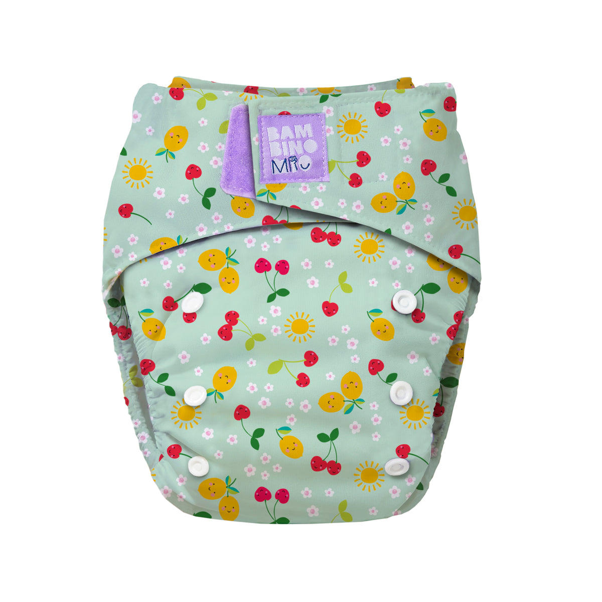 Revolutionary Reusable Diaper in Juicy Fruit - Bambino Mio (EU)
