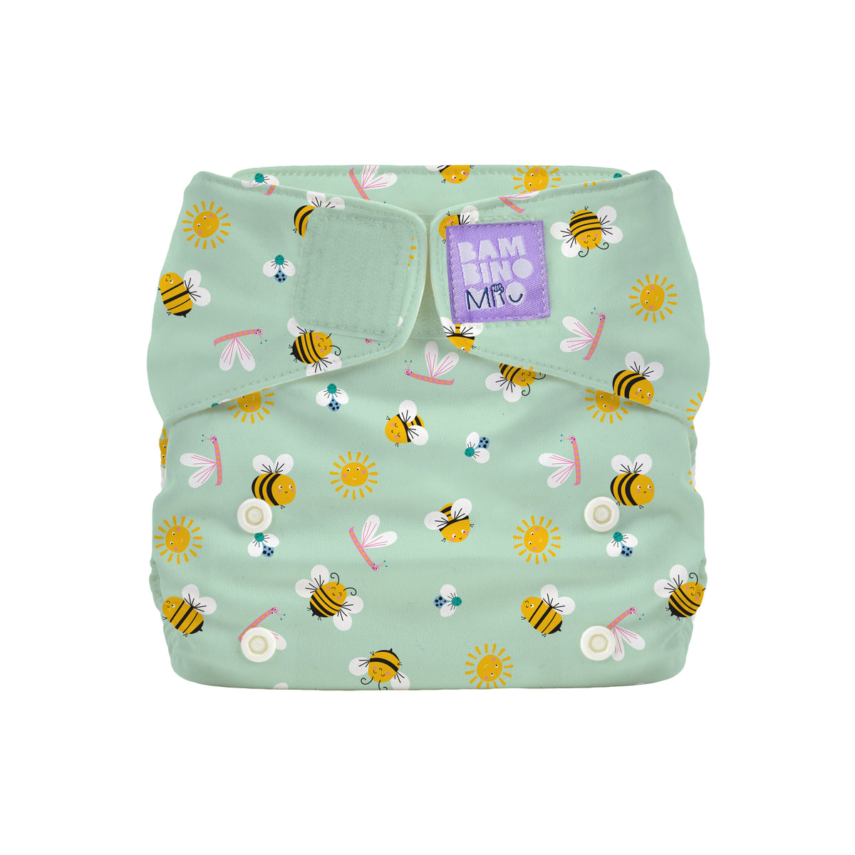 Miosolo All-In-One Reusable Diaper in Fly High - Bambino Mio (EU)