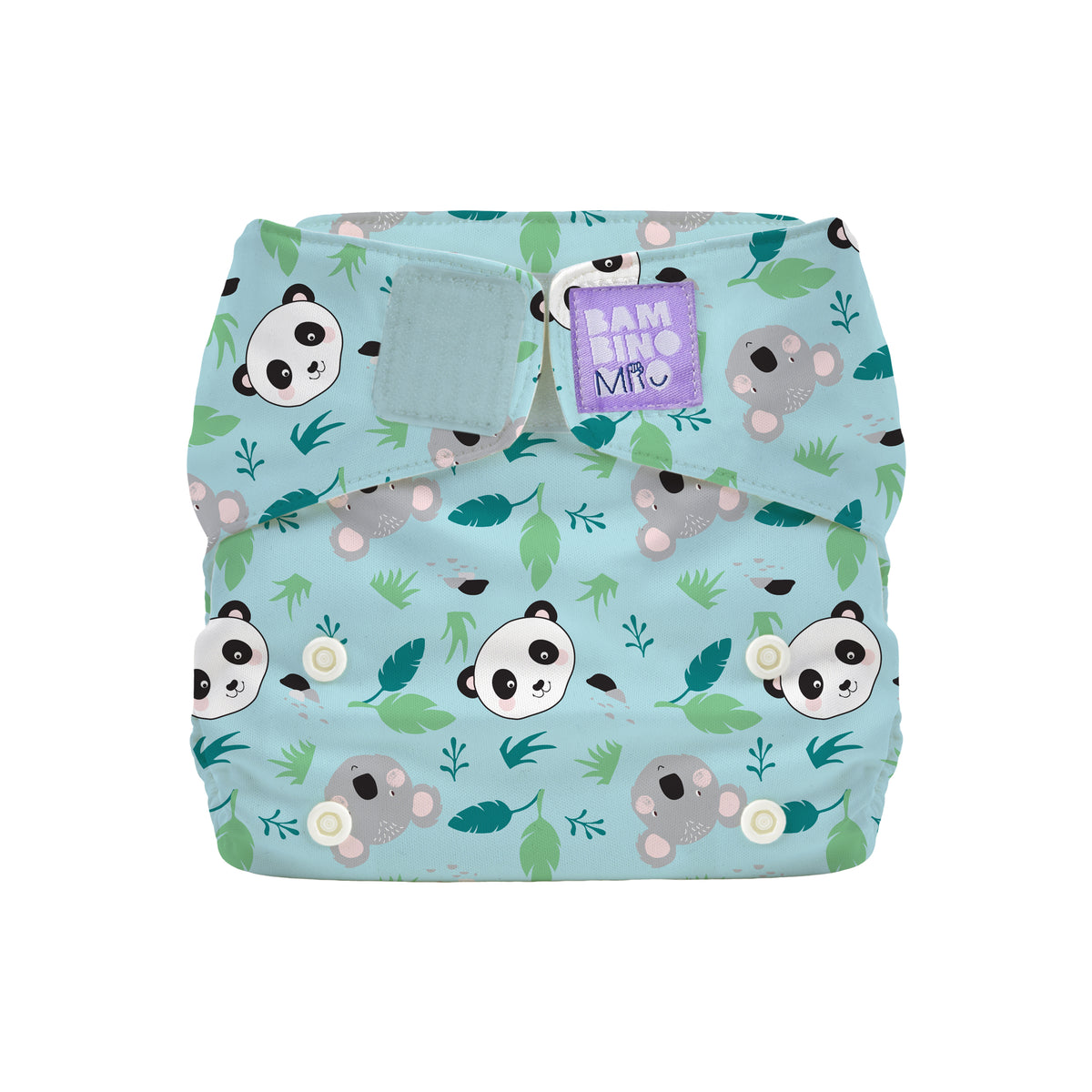 3 Pack Miosolo All-in-One Reusable Diaper in Animal - Bambino Mio (EU)