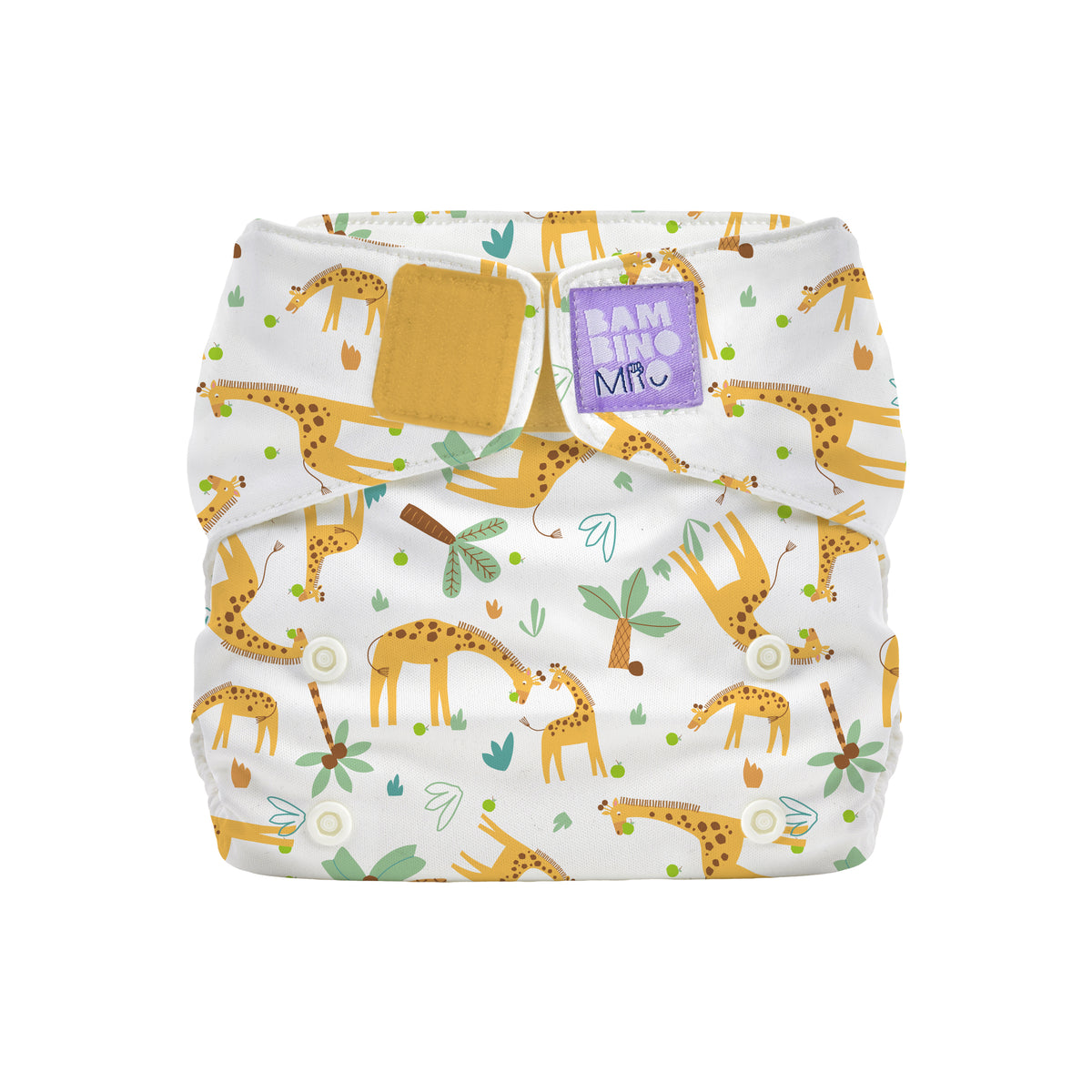 3 Pack Miosolo All-in-One Reusable Diaper in Animal - Bambino Mio (EU)