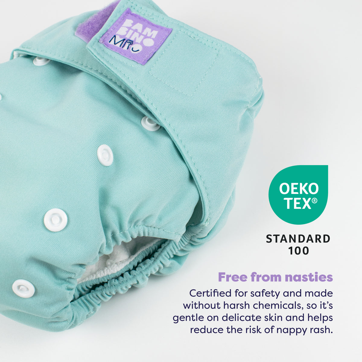 The Everything Reusable Diaper Bundle in Pastels - Bambino Mio (EU)