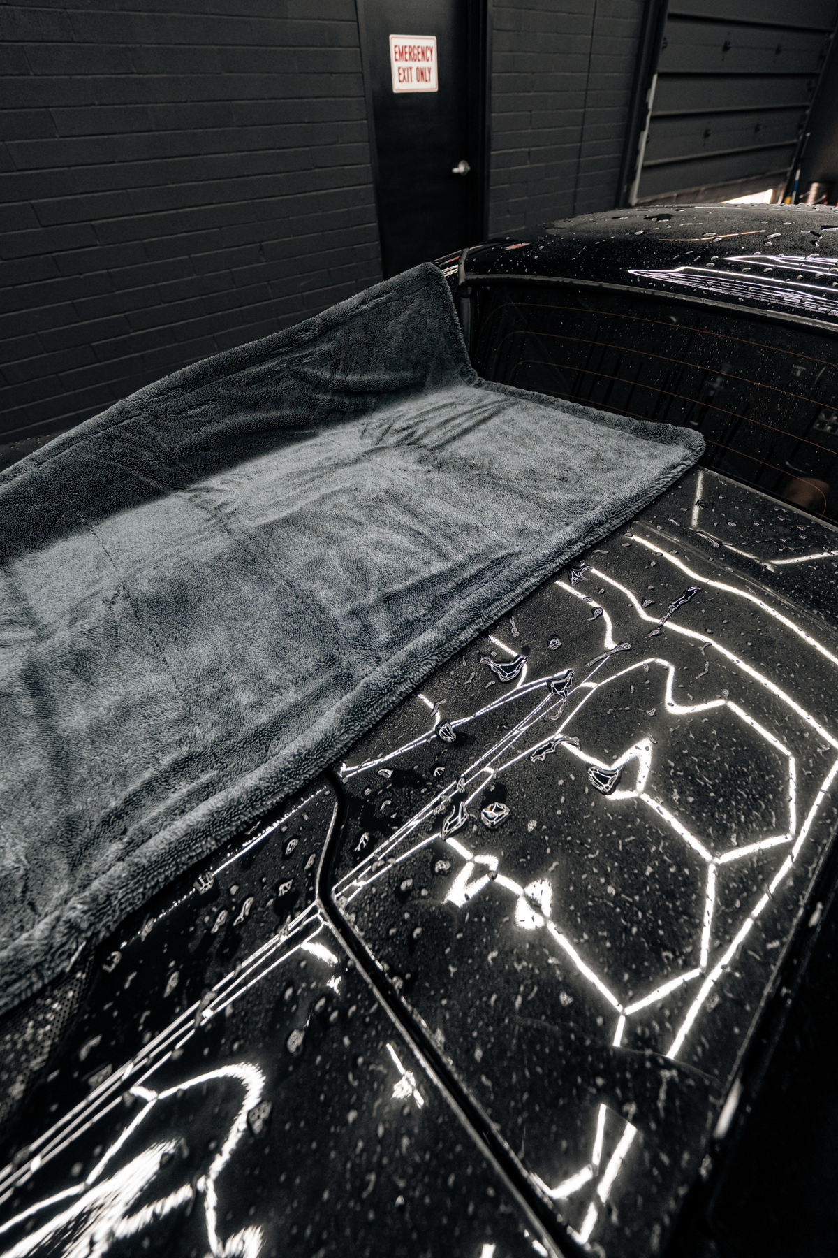 Vehicle exterior treated with items from the Best Seller Bundle.