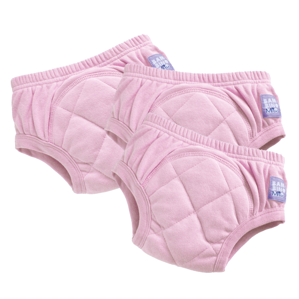 3 Pack Reusable Potty Training Pants in Light Pink - Bambino Mio (EU)