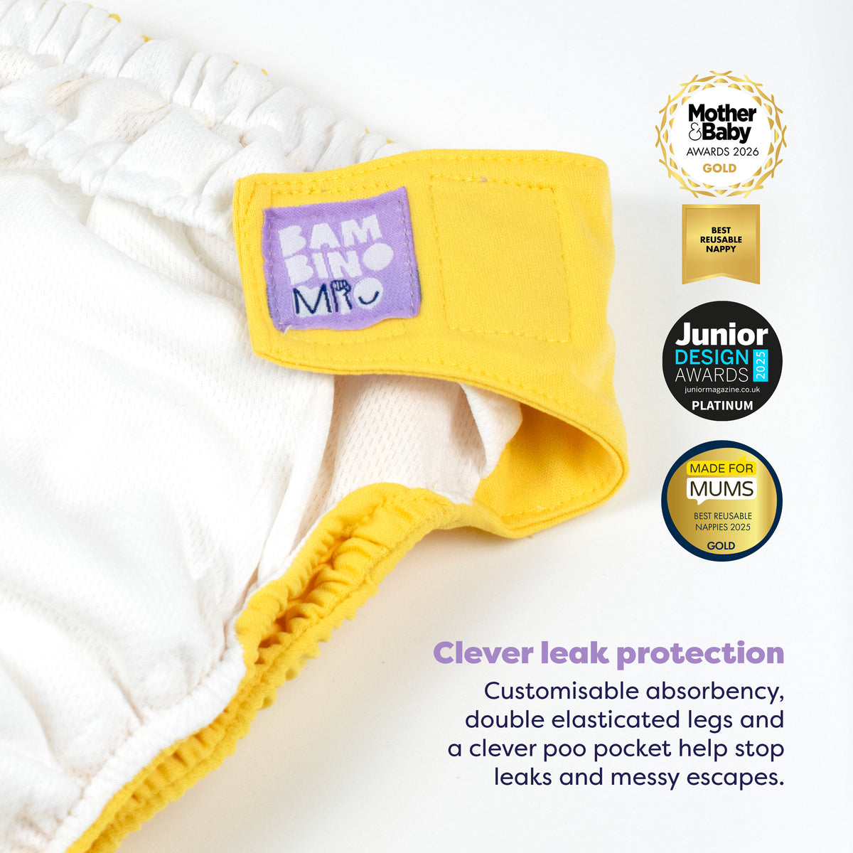 The Everything Reusable Diaper Bundle in Wild Life and Pastels - Bambino Mio (EU)