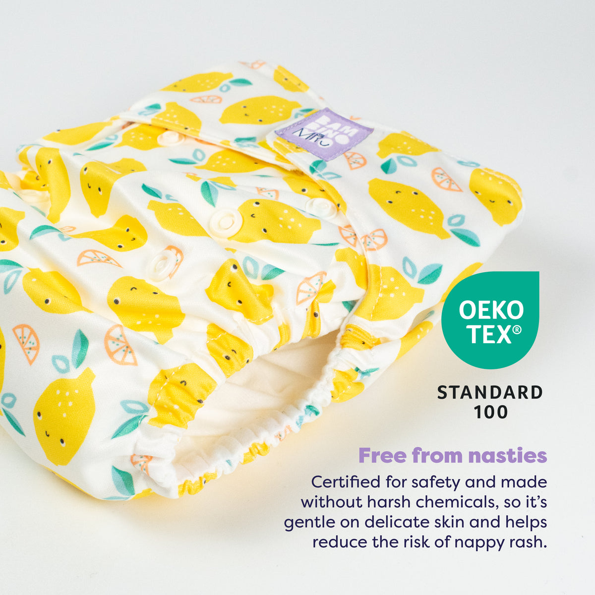 10 Pack Miosolo All-in-One Reusable Diaper in Bugs Life