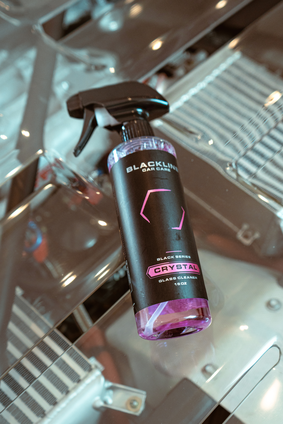 Chemical Kit being used in a detailing session.