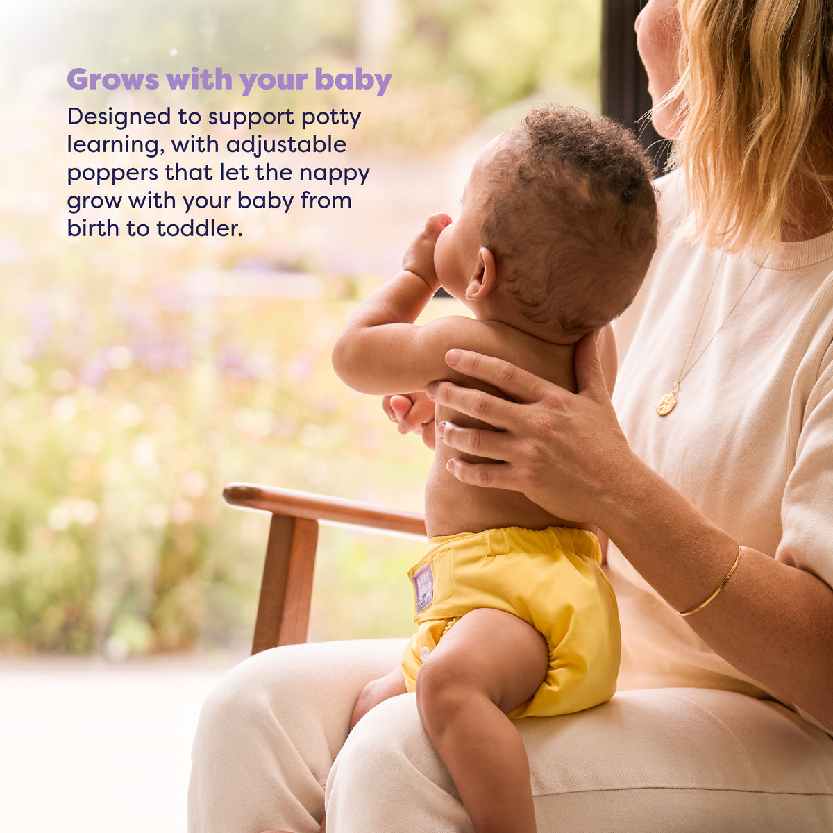 The Days-Out Reusable Diaper Bundle in Garden Party - Bambino Mio (EU)