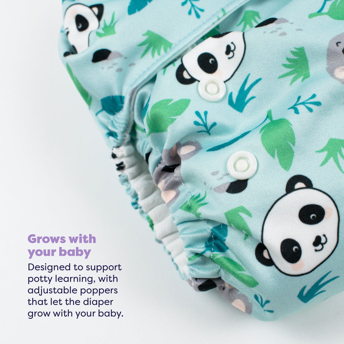 Miosolo All-In-One Reusable Diaper in Little Paws - Bambino Mio (EU)