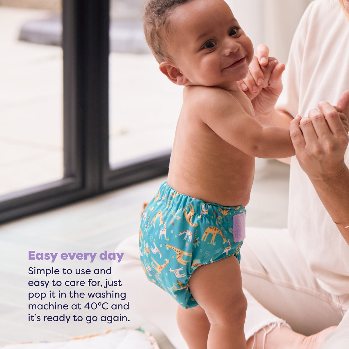 Revolutionary Reusable Diaper in Tall Tales - Bambino Mio (EU)