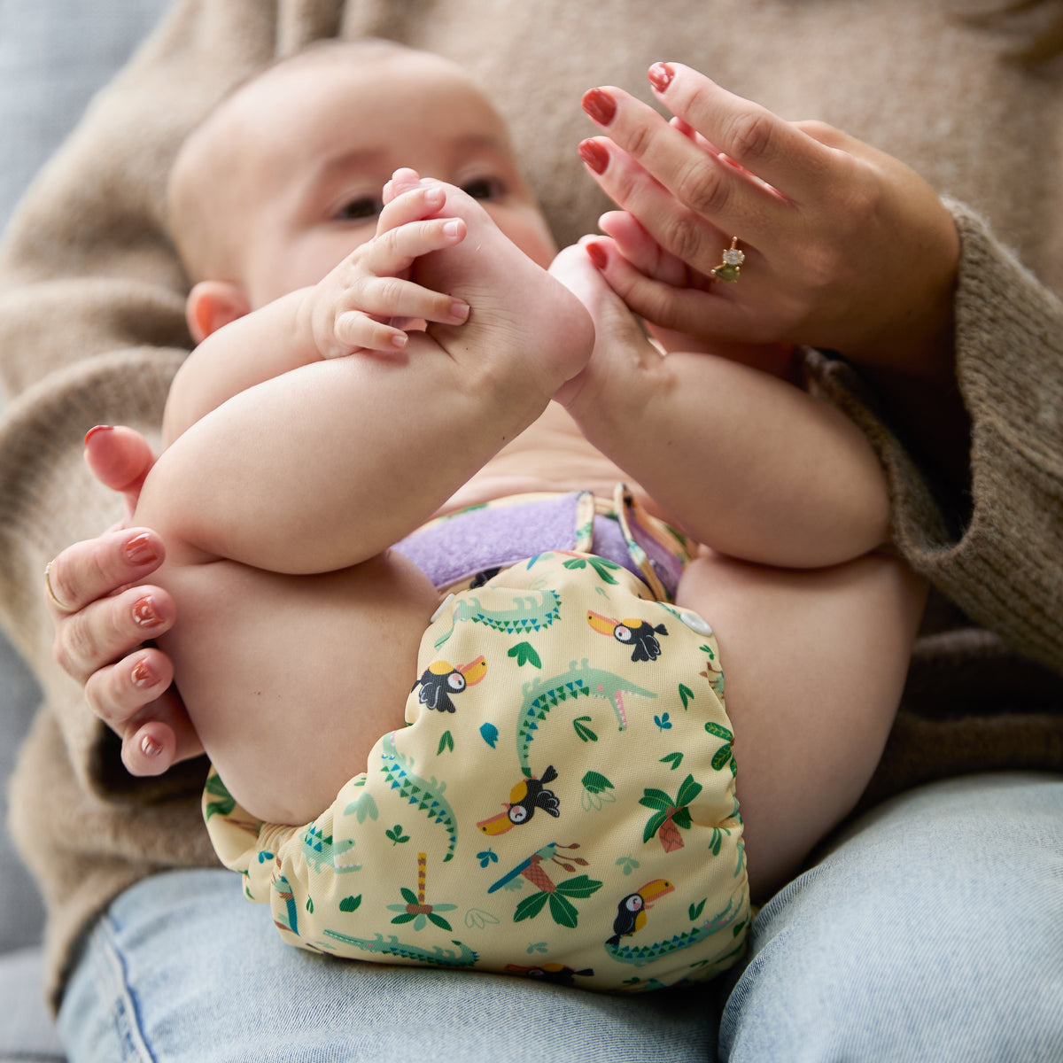 Revolutionary Reusable Diaper in River Rascals - Bambino Mio (EU)