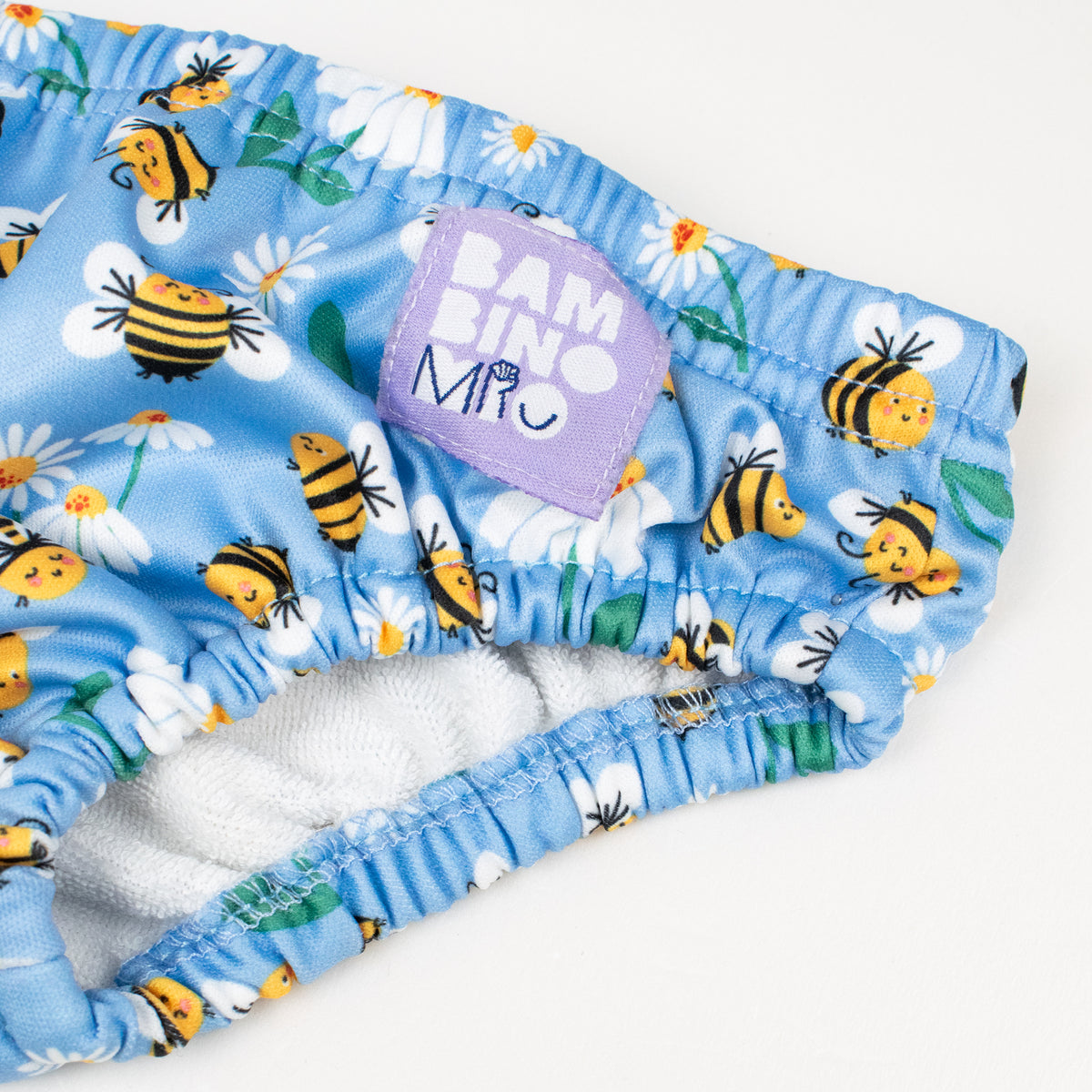 Reusable Swim Diaper in Busy Bees