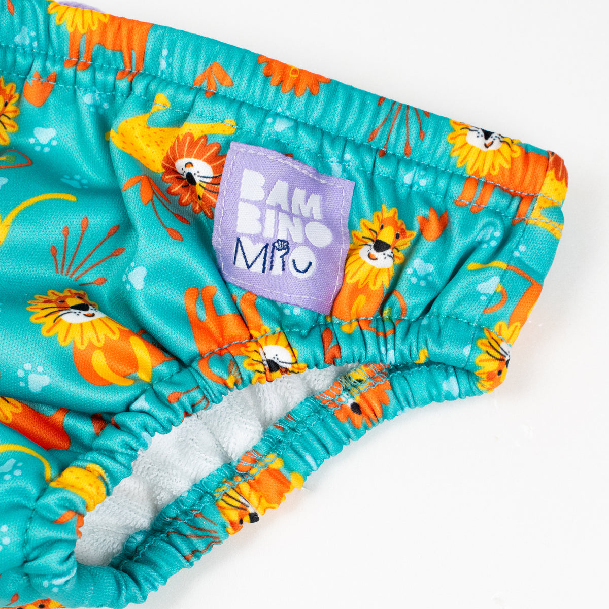 Reusable Swim Diaper in Cool Cats