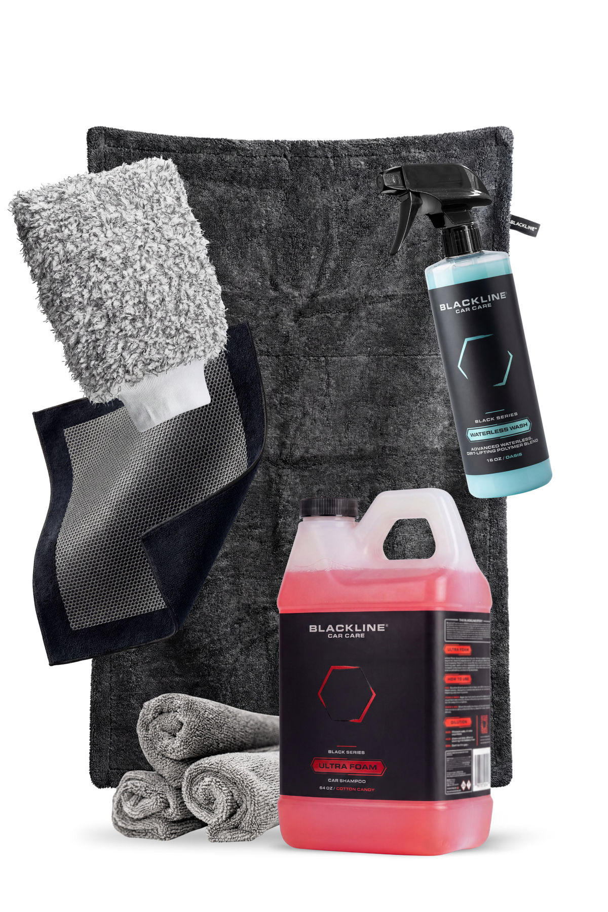 BLACKLINE ULTRA FOAM Full Experience 64oz Cotton Candy scent kit with accessories