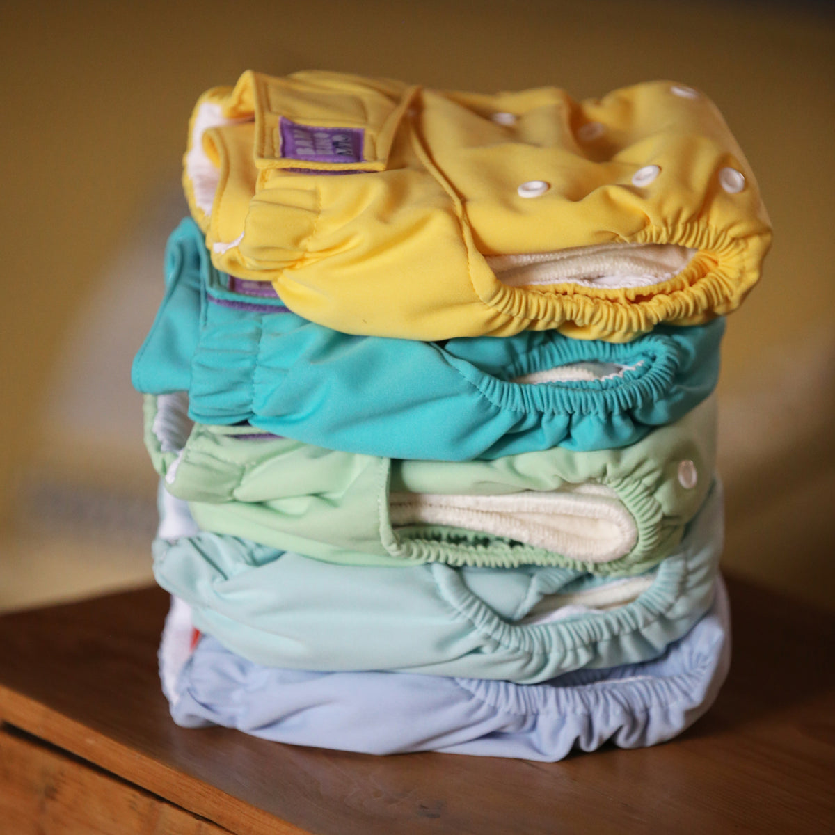 The Essentials Reusable Diaper Bundle in Garden Party + Pastels