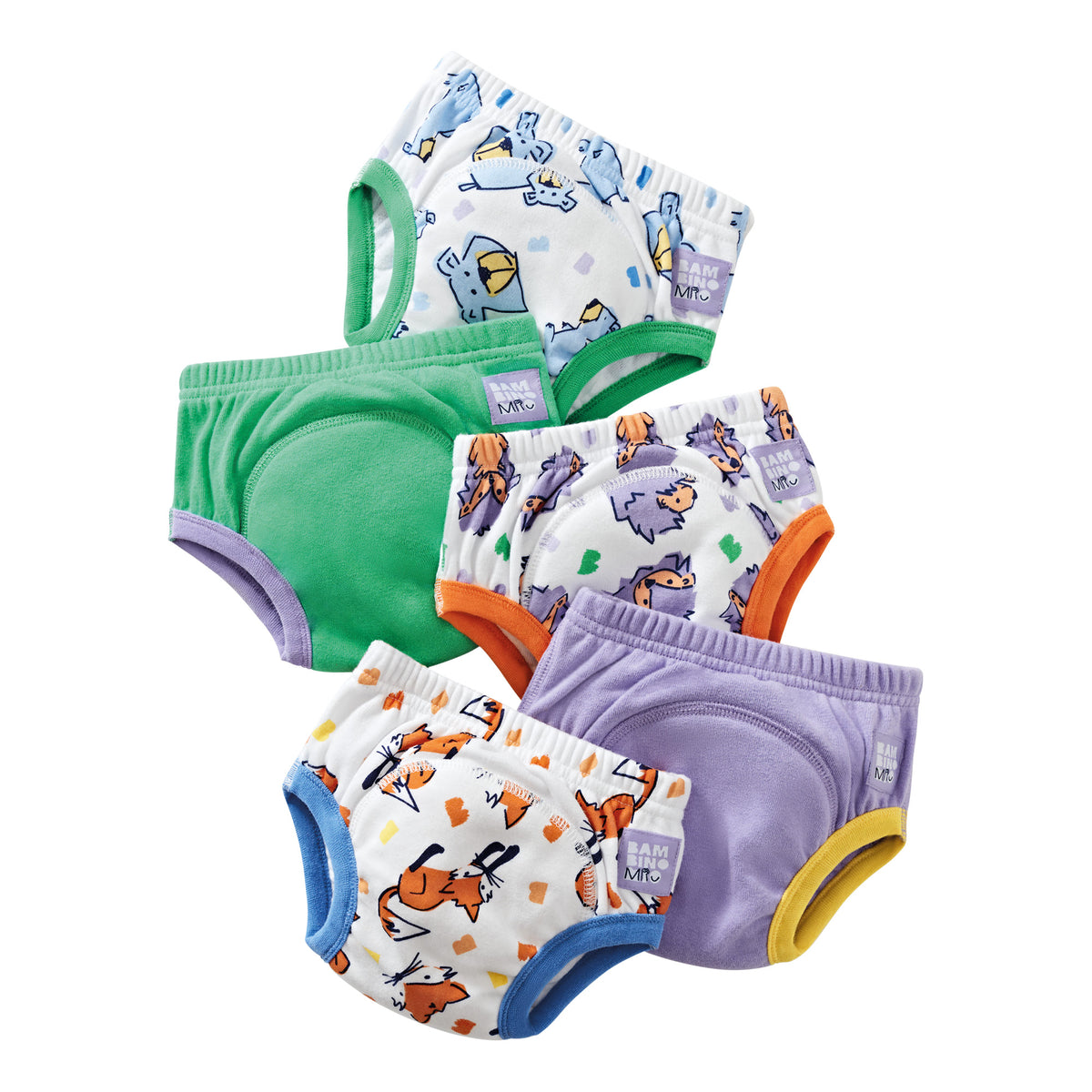 5 pack Reusable potty training pants - Original - Bambino Mio (EU)