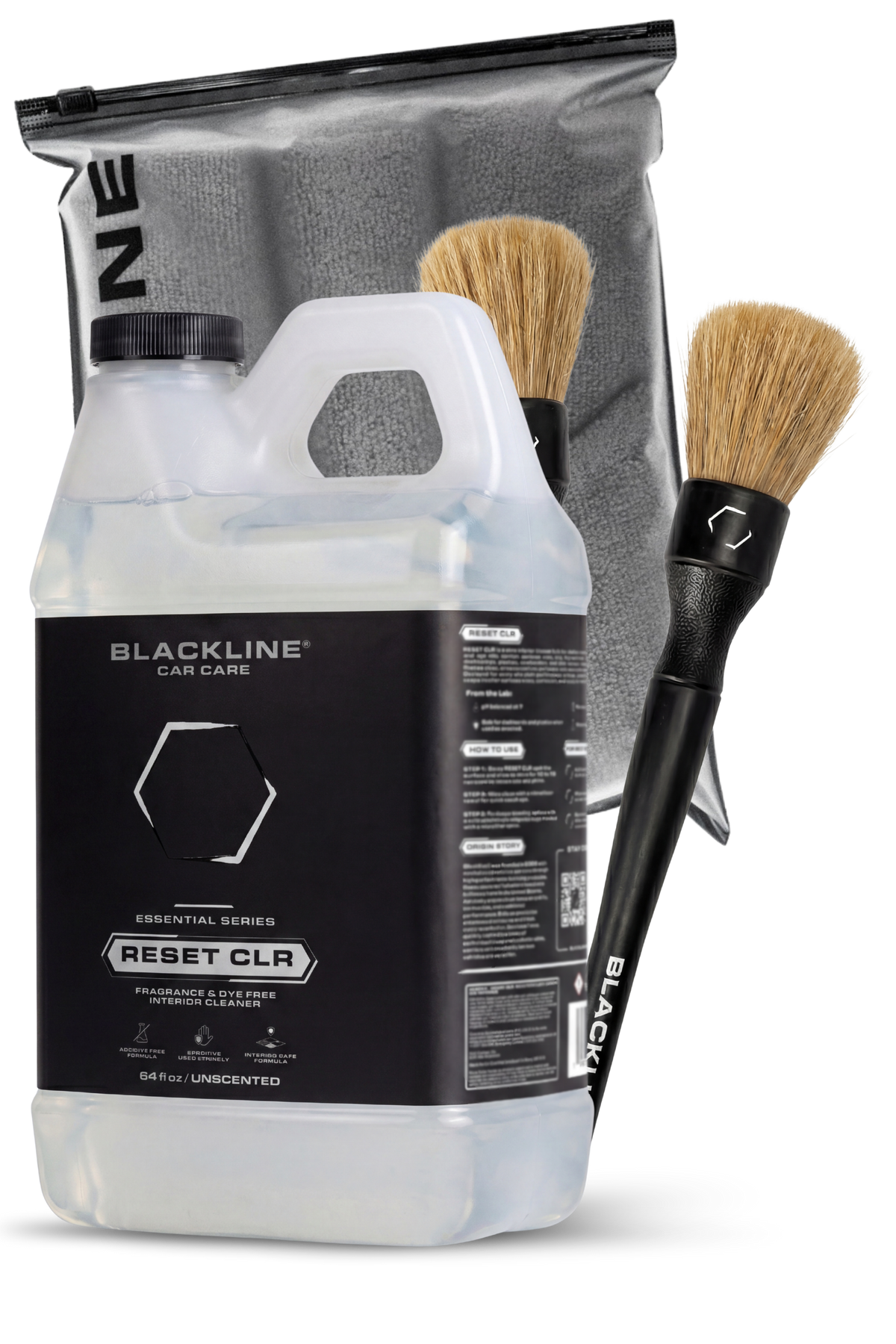 Blackline Italian Leather Reset product shown with a fine leather interior surface.