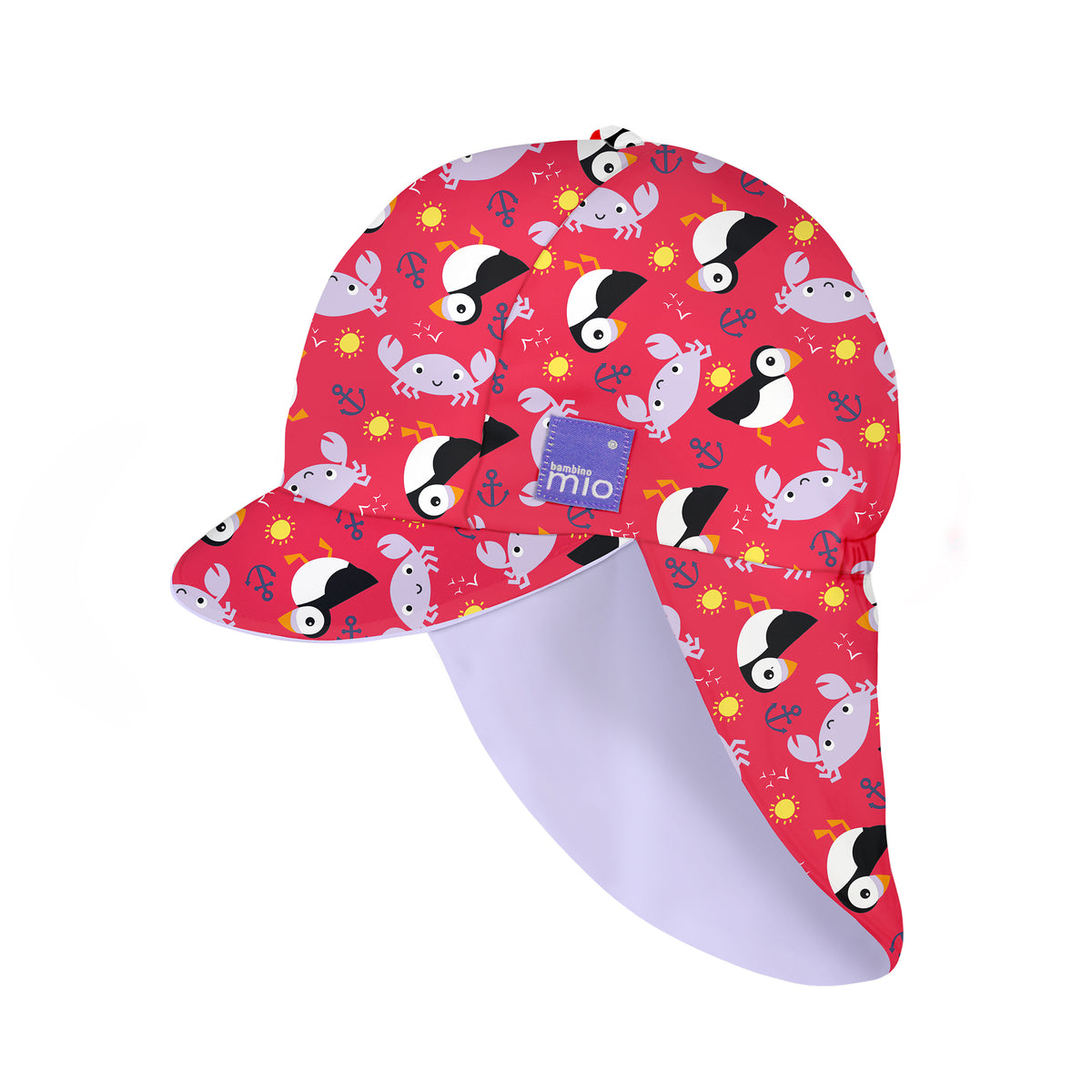 UPF 40+ Reversible Swim Hat for Babies and Toddlers in Nice - Bambino Mio (EU)