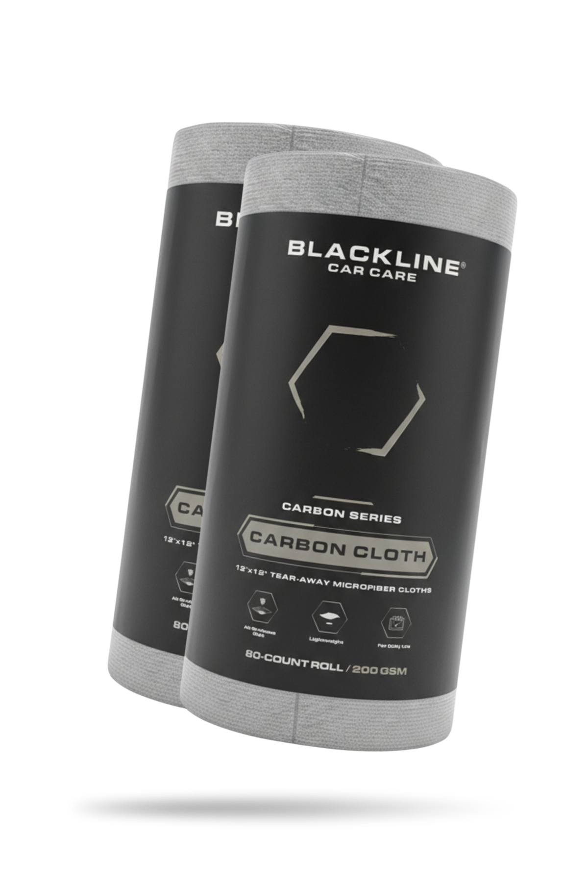 Blackline Carbon Cloth folded or stacked, alternate product view.