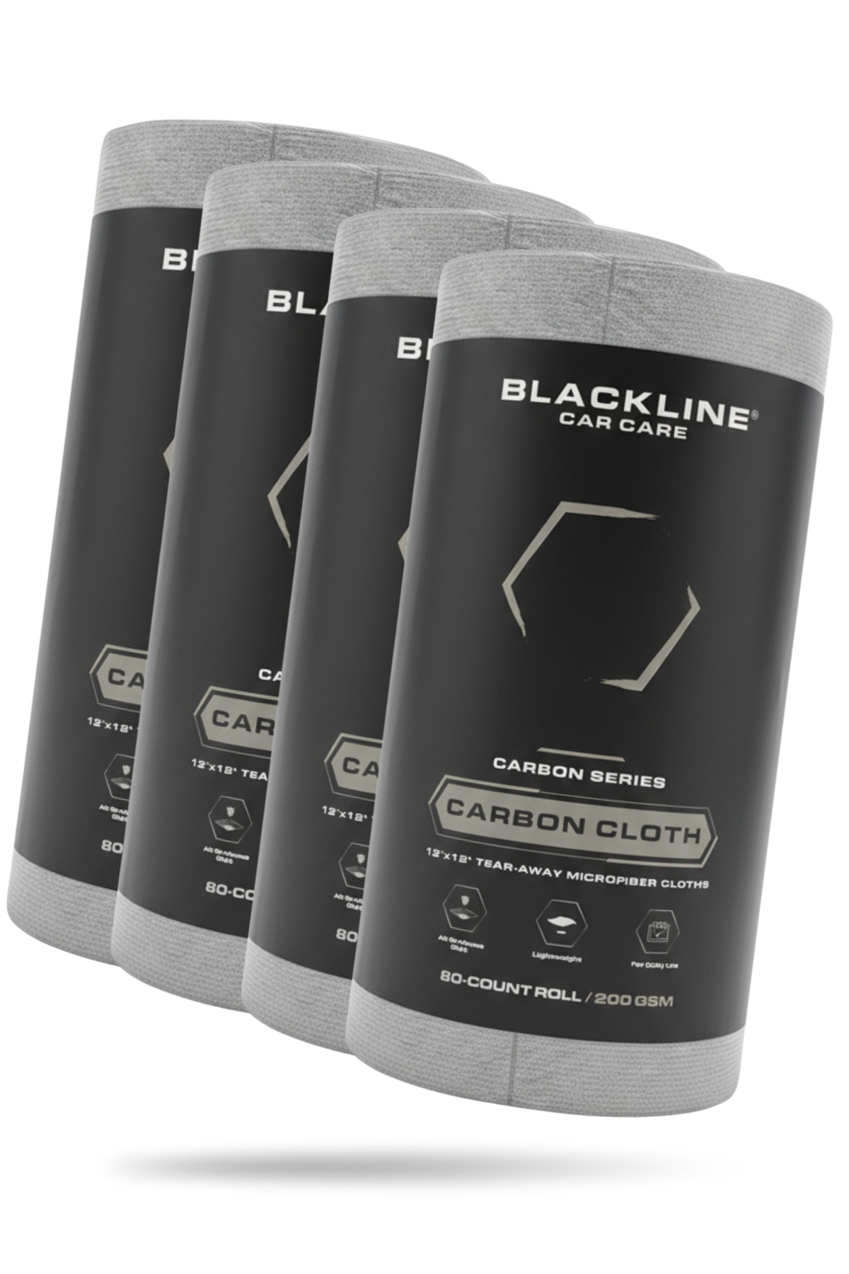 Blackline Carbon Cloth lifestyle or detail shot on a vehicle panel.