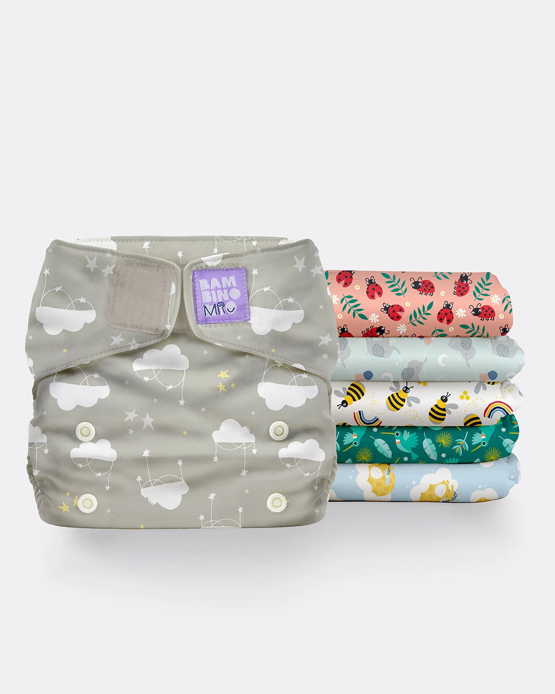 The Miosolo Classic 6 Diaper Bundle - Bambino Mio (EU)