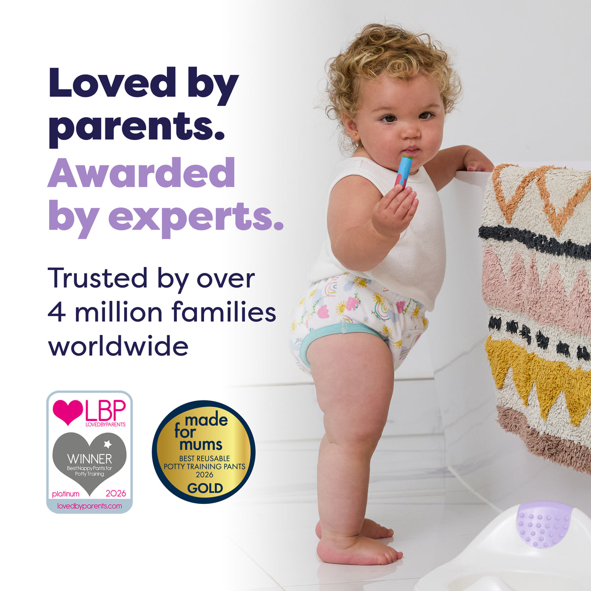 NIEUW: Herbruikbare Potty Training Pants in Fijne dagen - Elite
