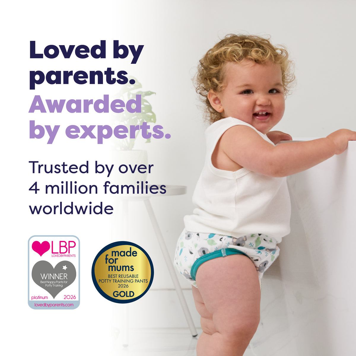 NEW: Reusable Potty Training Pants in Little Paws - Elite