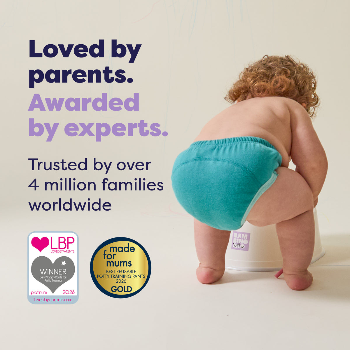 NEW: Reusable Potty Training Pants in Teal - Elite