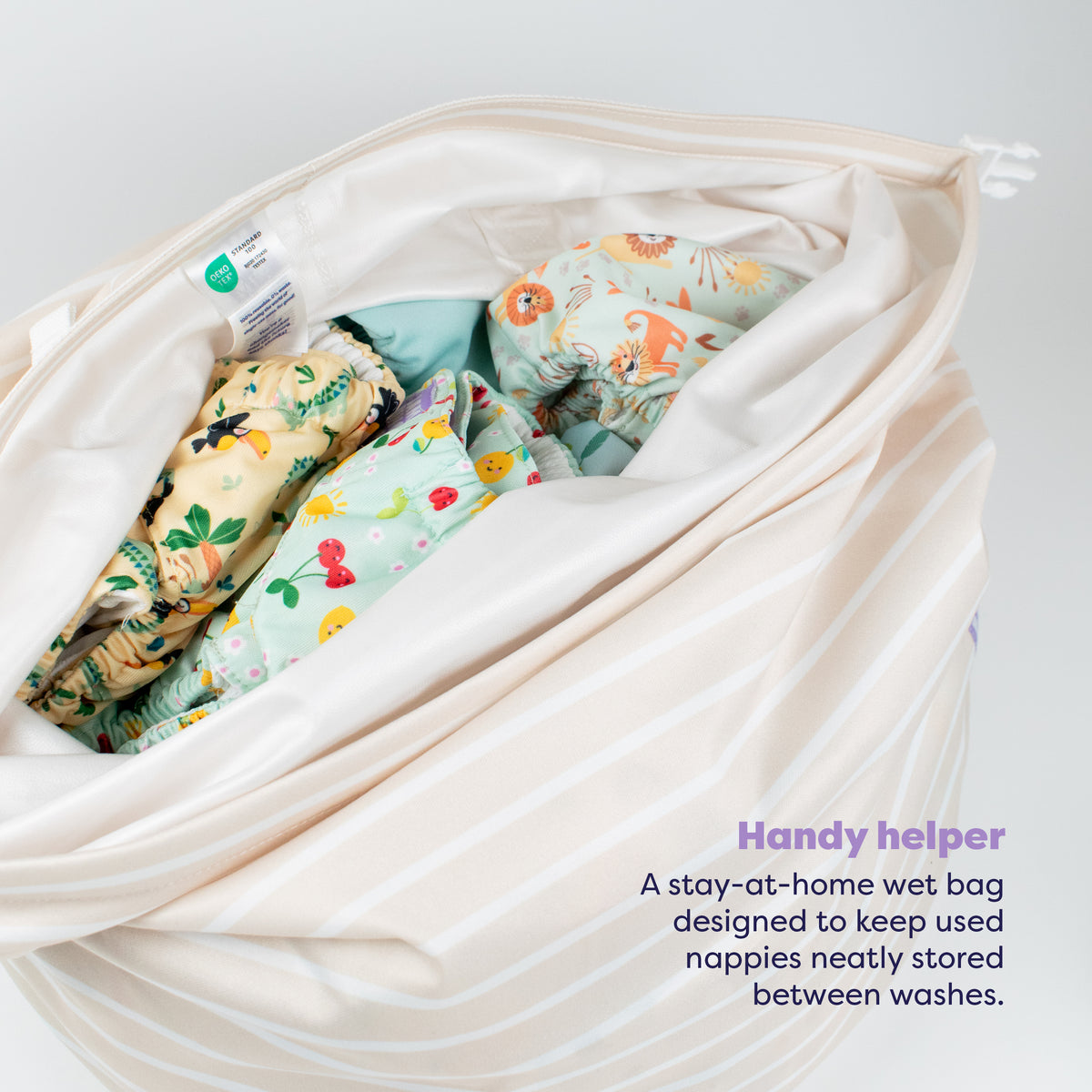 The Essentials Reusable Diaper Bundle in Garden Party - Bambino Mio (EU)