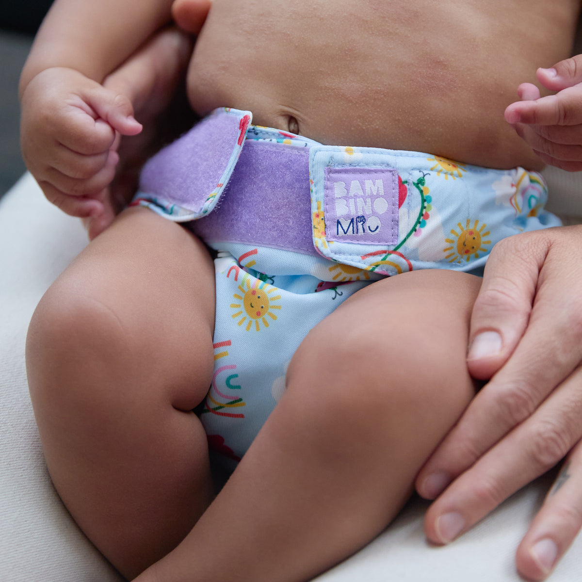 Revolutionary Reusable Diaper in Happy Days - Bambino Mio (EU)