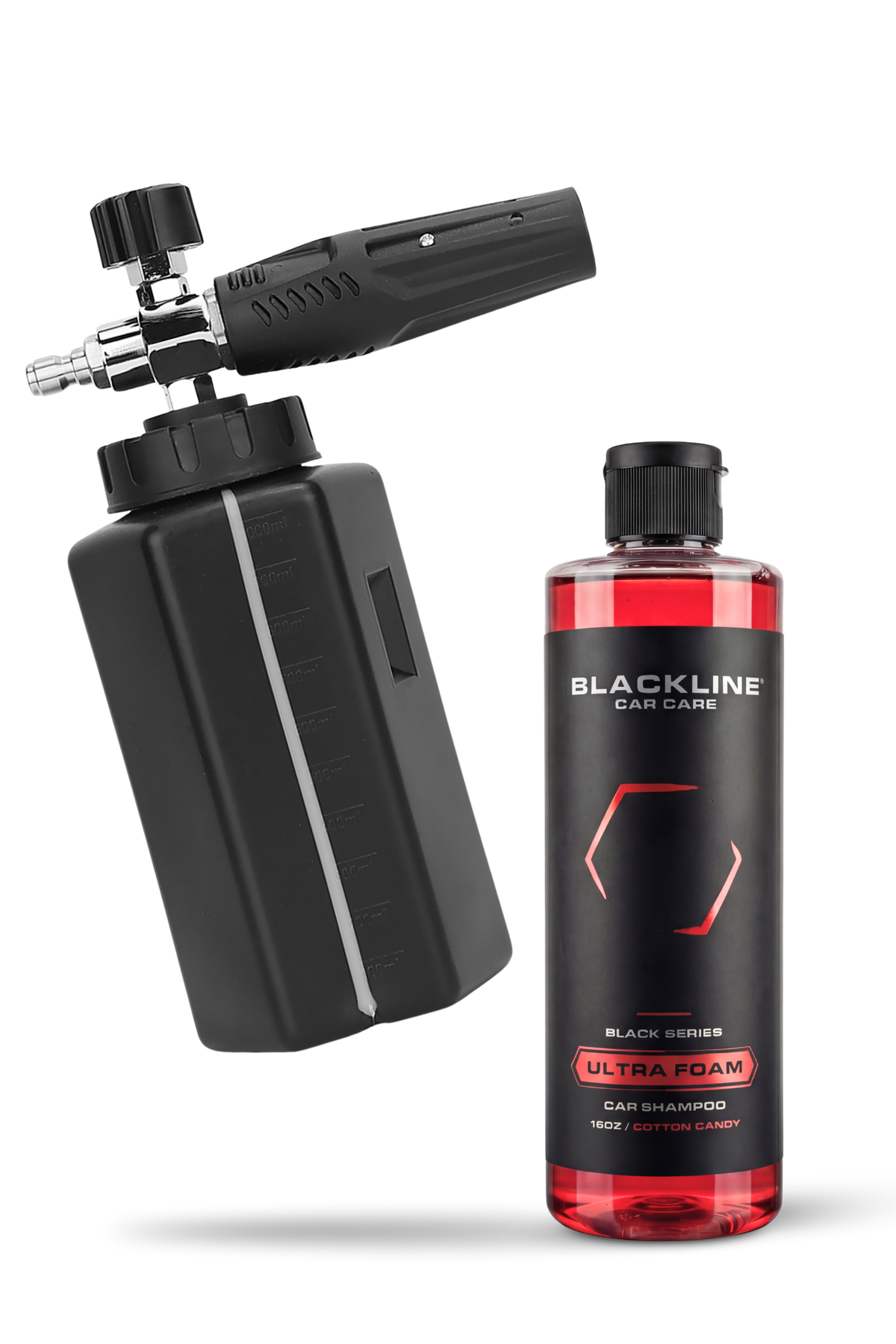 Blackline Foam Cannon Bundle with Cotton Candy Ultra Foam, 16oz.